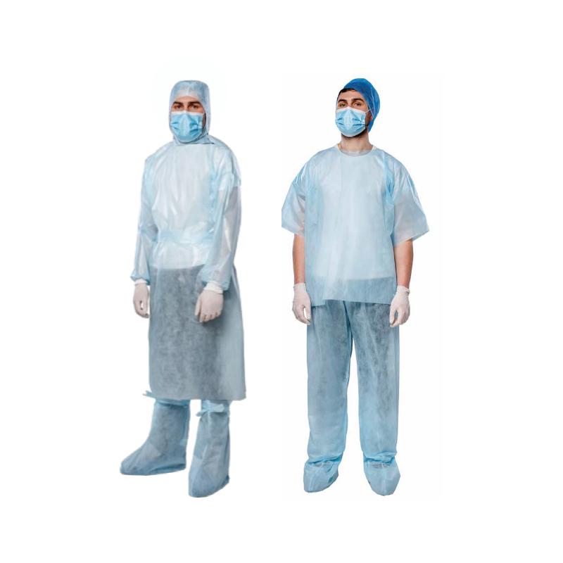 Комплект одягу медичного лікаря-інфекціоніста, стерильний, одноразового використання ,ТМ «АХІЛЛ»